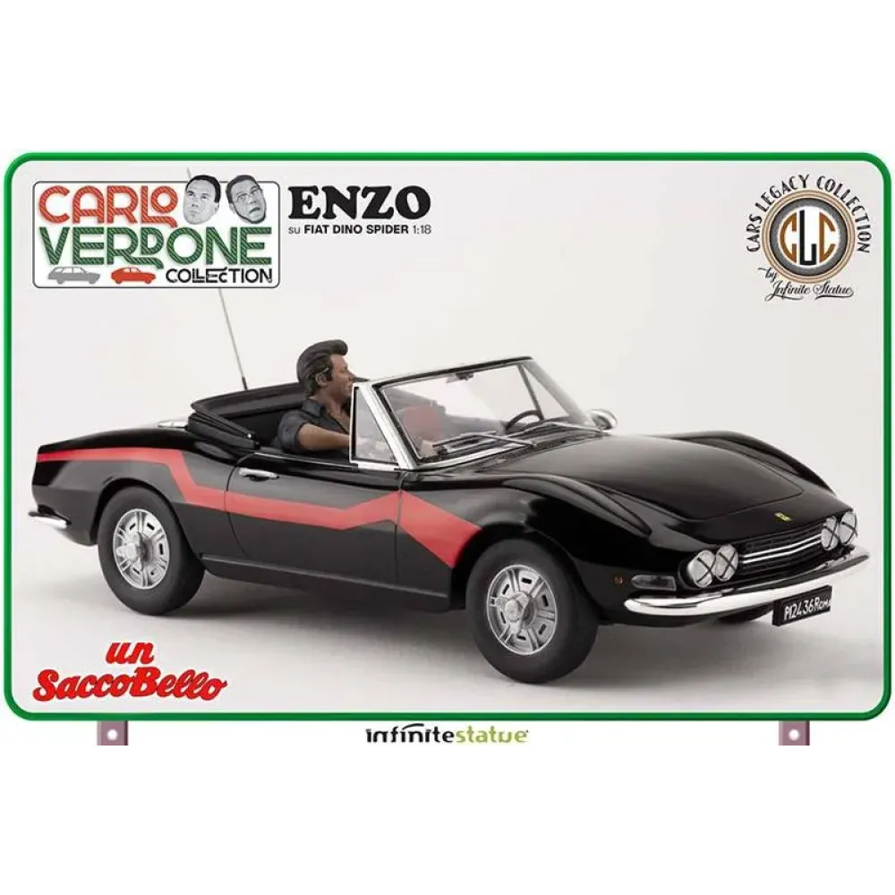 Enzo Su Fiat Dino Spider 1/18 Resin Car