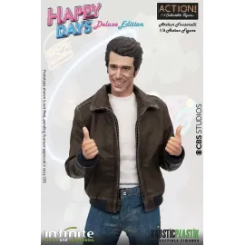 Fonzie Happy Days Action Figure 1/6 With Jukebox Deluxe Version
