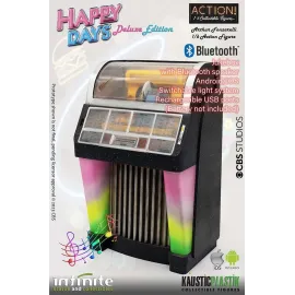 Fonzie Happy Days Action Figure 1/6 With Jukebox Deluxe Version