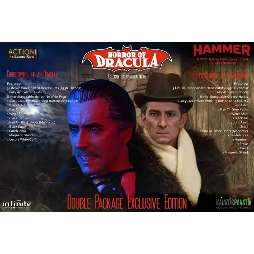 Horror of Dracula Exclusive Double Pack 1/6 Action Figures