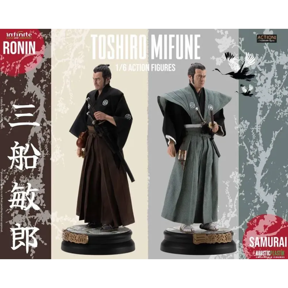 Toshiro Mifune Ronin & Samurai 1/6 Action Figure Deluxe Double