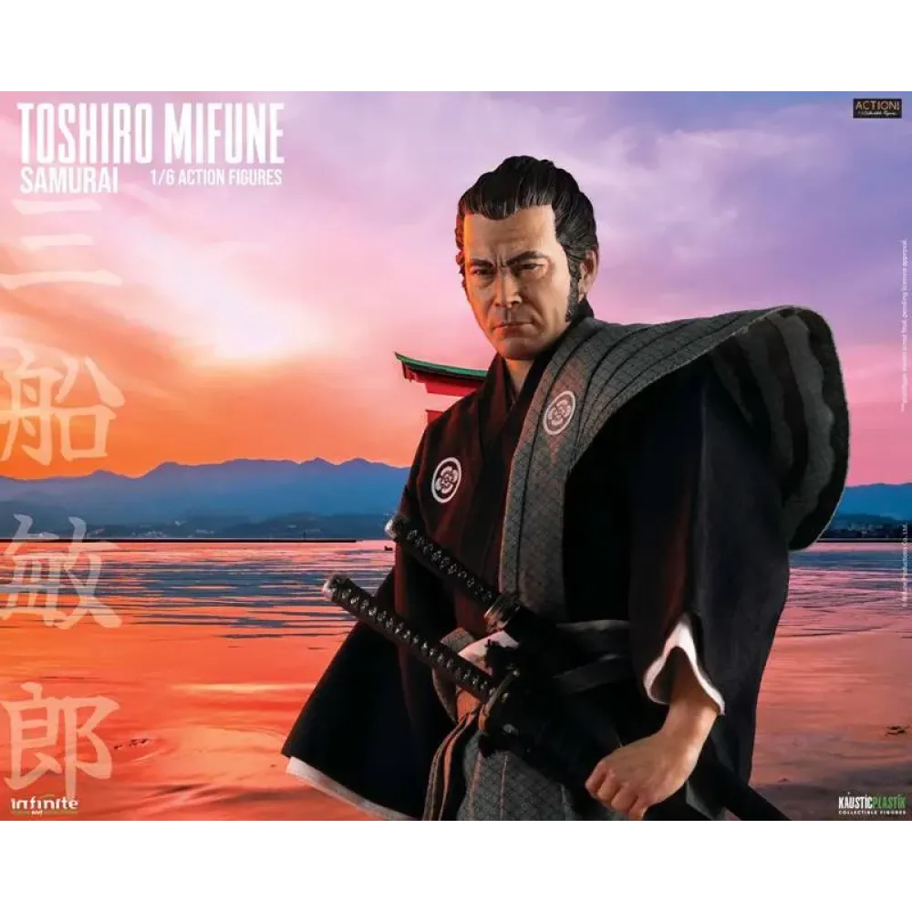 Toshiro Mifune Ronin & Samurai 1/6 Action Figure Deluxe Double
