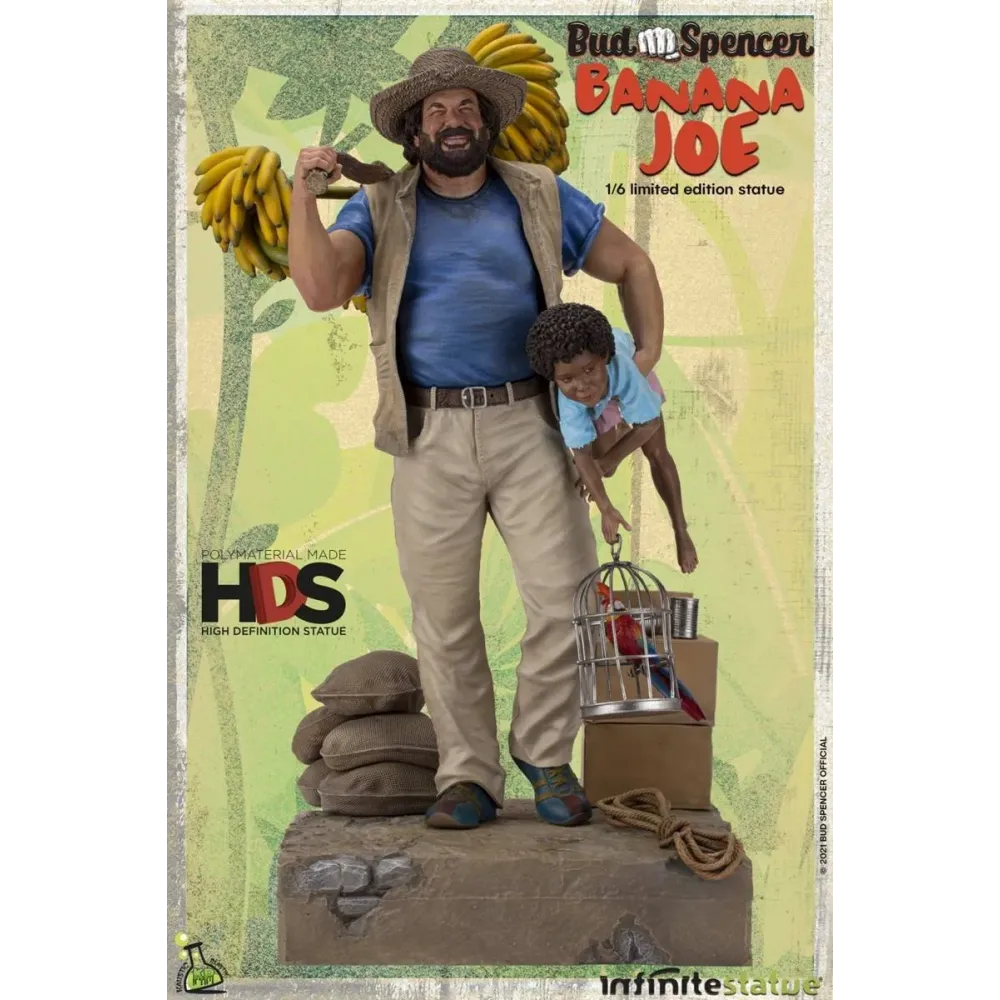 Bud Spencer as Banana Joe Old & Rare 1/6 Resin Statue