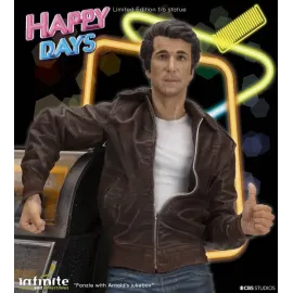 Fonzie Happy Days Old & Rare 1/6 Resin Statue