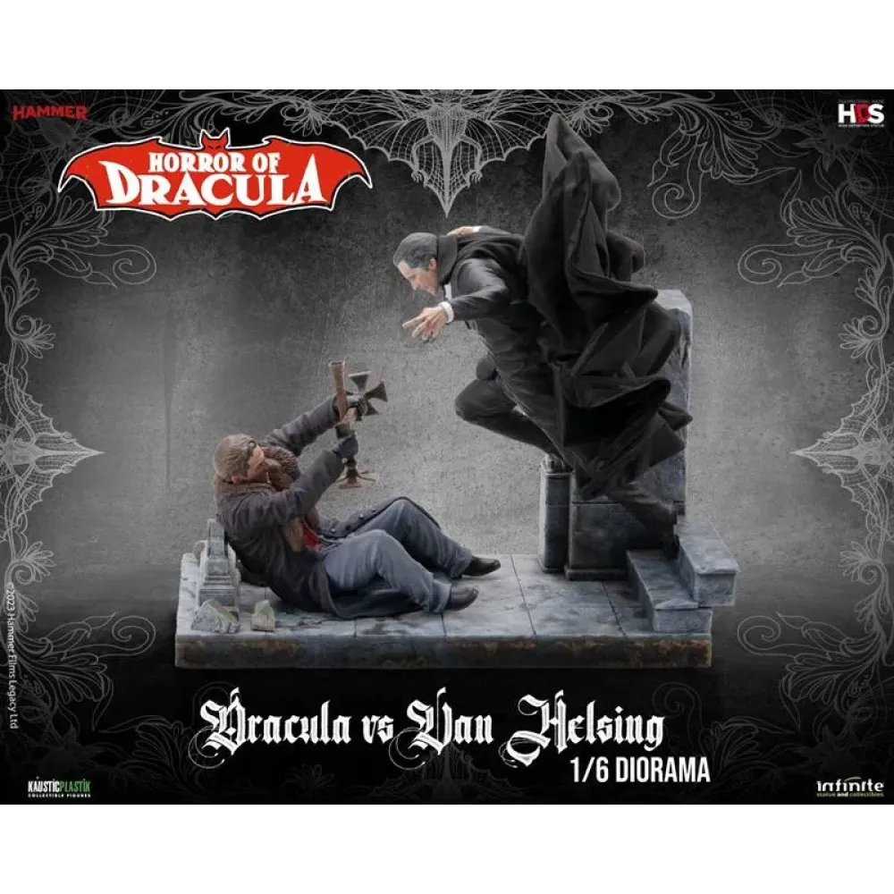 Horror of Dracula - Dracula vs Van Helsing 1/6 Diorama