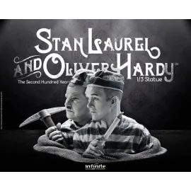 Stan Laurel & Oliver Hardy 1/3 Statue