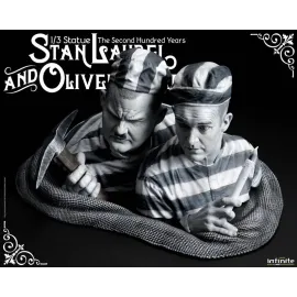 Stan Laurel & Oliver Hardy 1/3 Statue