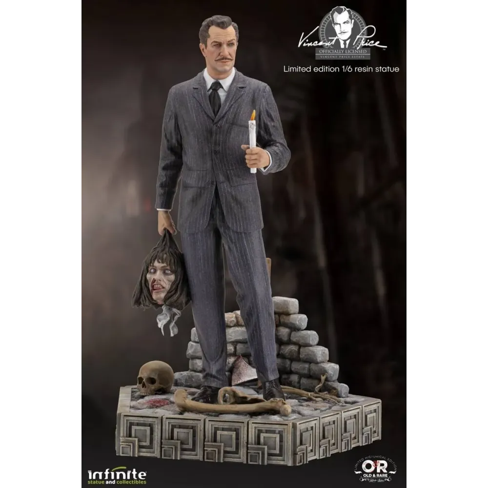 Vincent Price Old & Rare 1/6 Resin Statue
