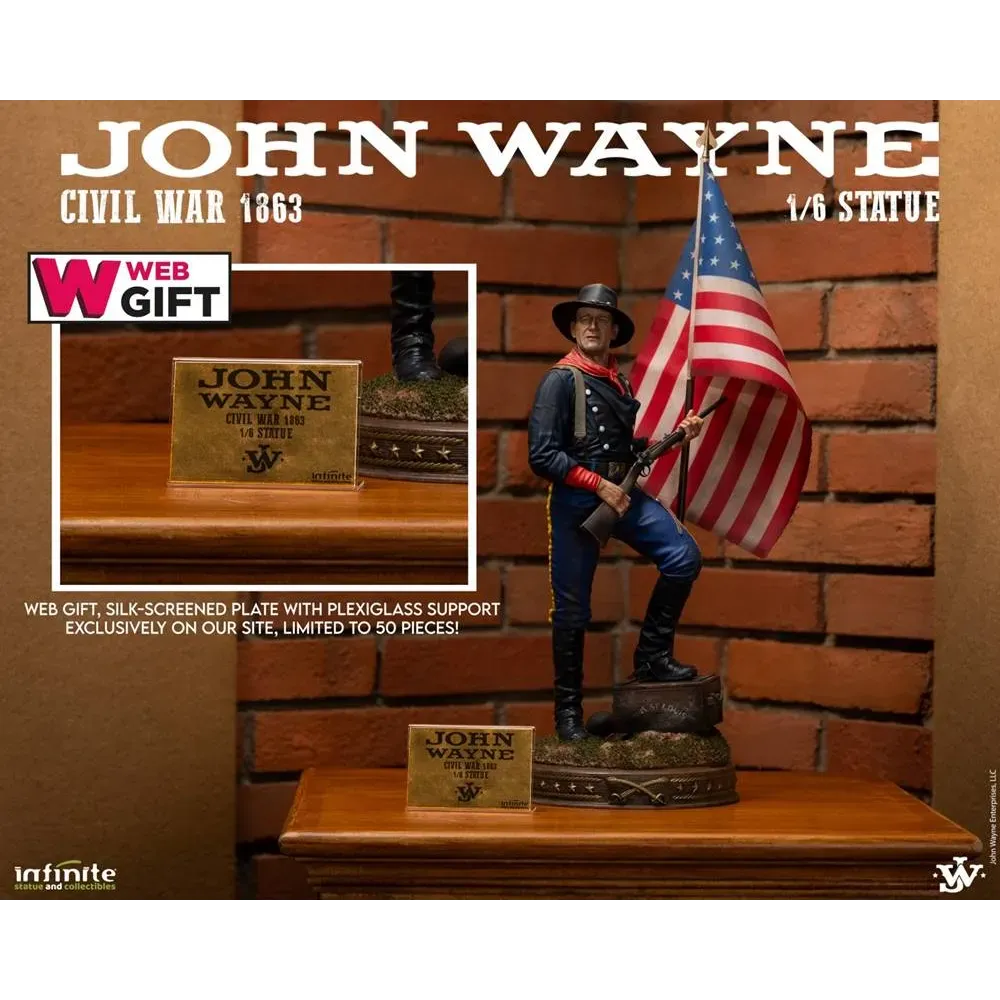 John Wayne Civil War 1863 1/6 Statue