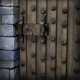 The Castle Door 1/6 Diorama