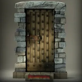 The Castle Door 1/6 Diorama