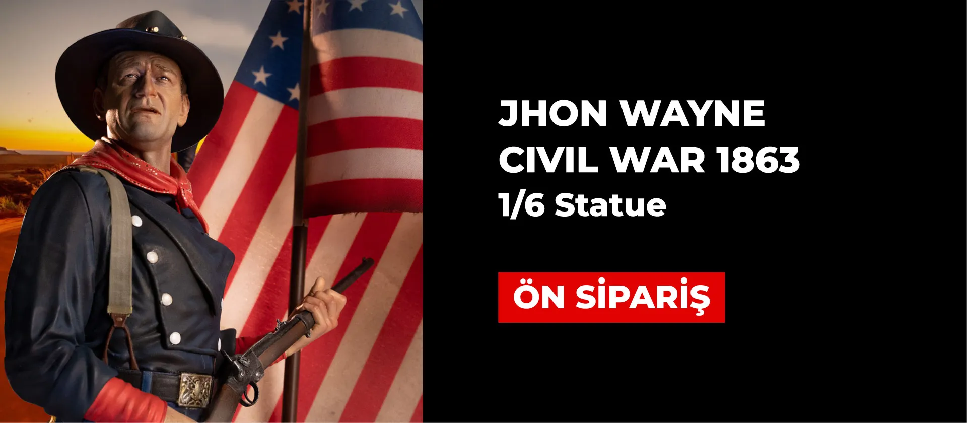 John Wayne Civil War 1863